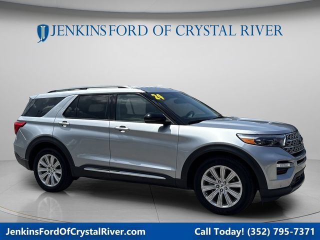 Certified 2024 Ford Explorer Limited w/ Limited Technology Package RWD image 1