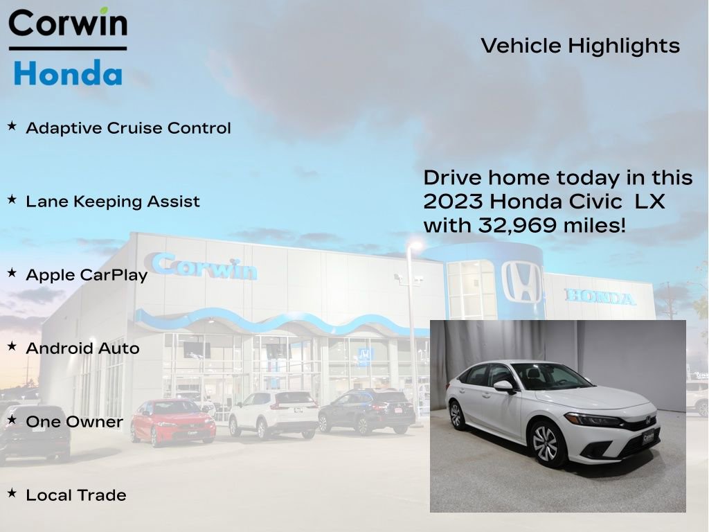 Used 2023 Honda Civic LX image 6