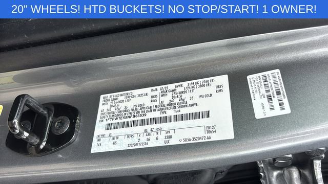 Used 2022 Ford F150 XLT w/ Equipment Group 302A High AWD/4WD image 35