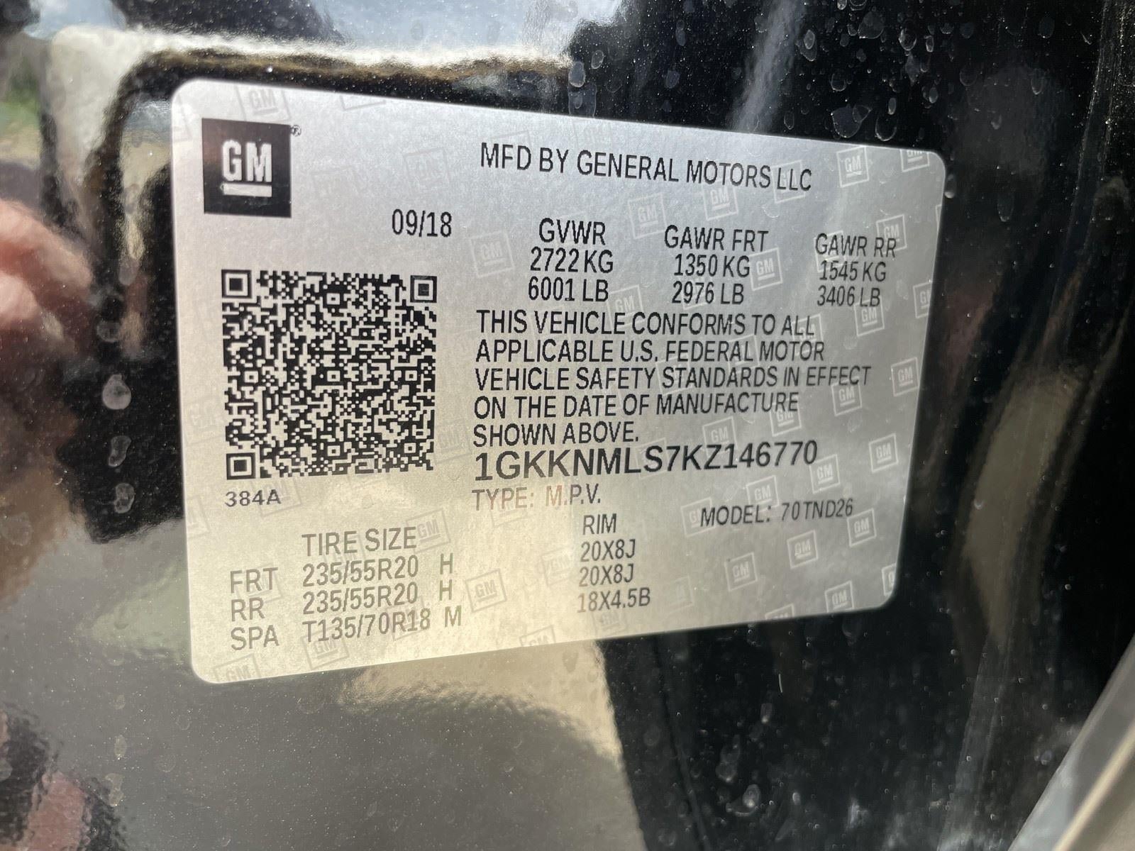 Used 2019 GMC Acadia SLT w/ Black Edition FWD image 11
