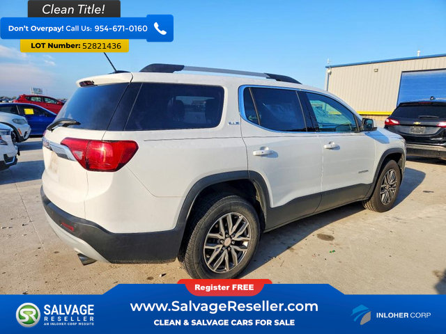Used 2018 GMC Acadia SLE w/ Driver Alert Package I FWD image 4