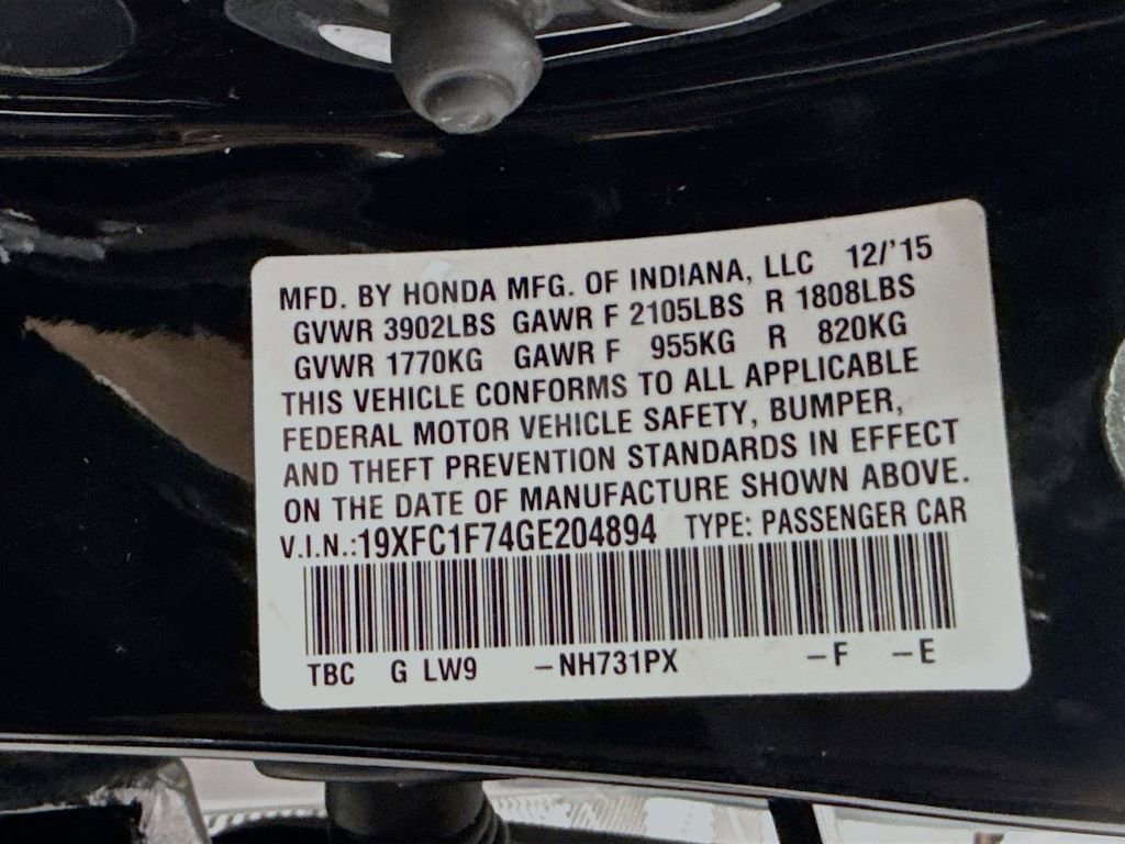 Used 2016 Honda Civic EX-L image 42