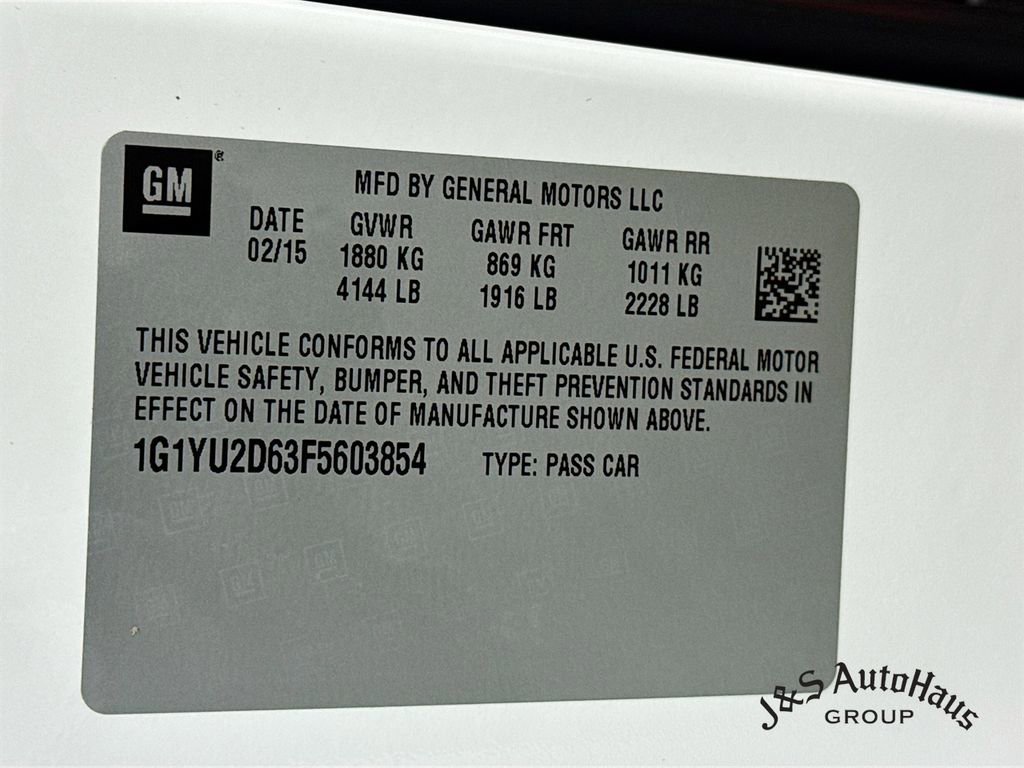 Used 2015 Chevrolet Corvette Z06 w/ 3LZ Preferred Equipment Group image 36