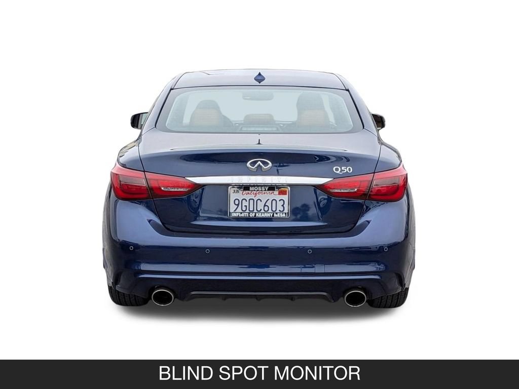 Certified 2023 INFINITI Q50 Luxe w/ Cargo Package RWD image 9