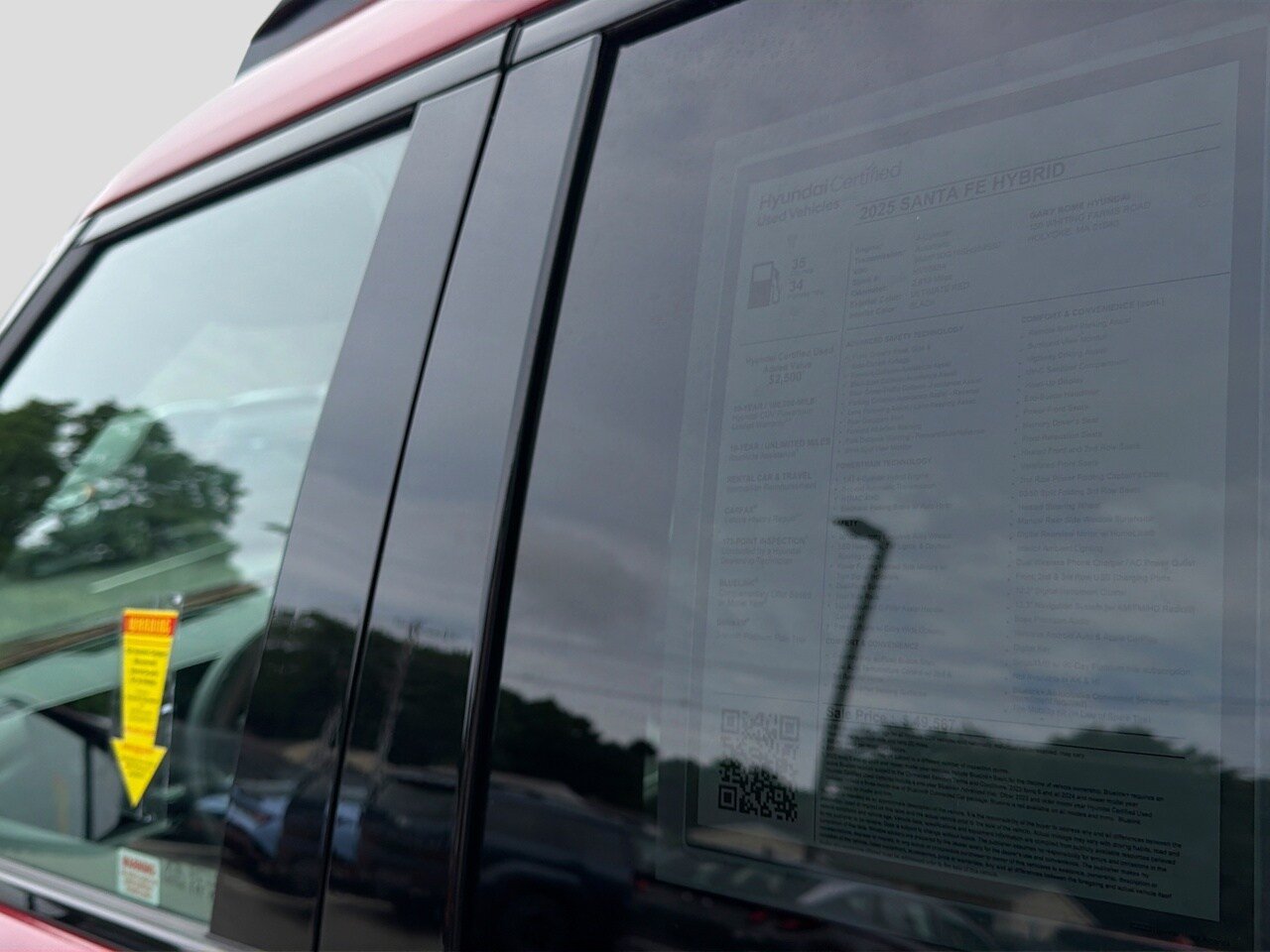 Certified 2025 Hyundai Santa Fe Calligraphy AWD/4WD image 30