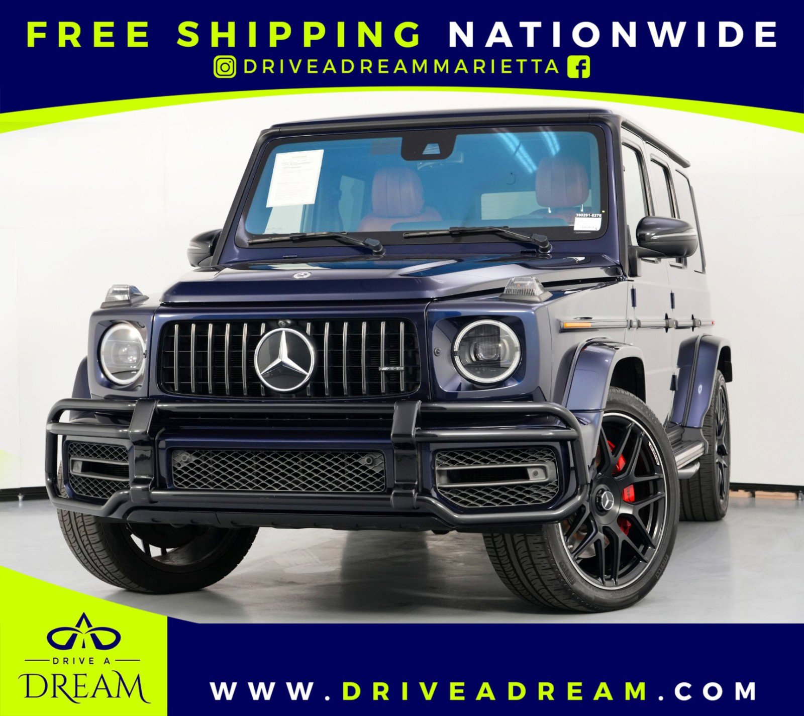 Used 2021 Mercedes-Benz G 63 AMG 4MATIC w/ G Manufaktur Interior Package
