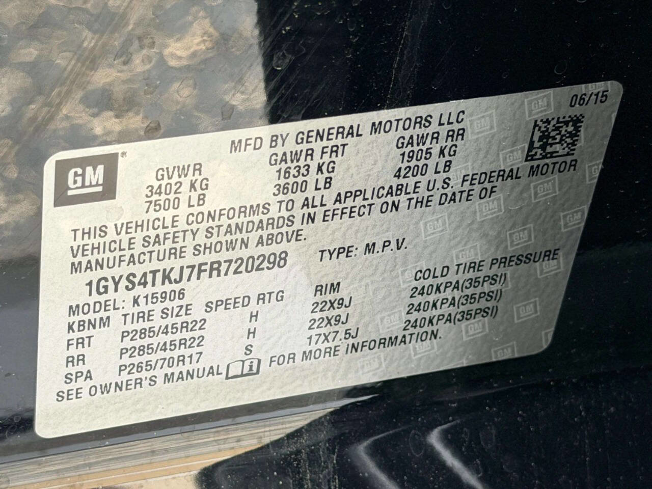 Used 2015 Cadillac Escalade ESV Premium AWD/4WD image 23