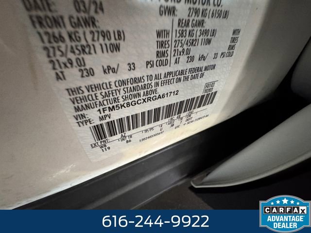 Used 2024 Ford Explorer ST w/ Equipment Group 401A image 27
