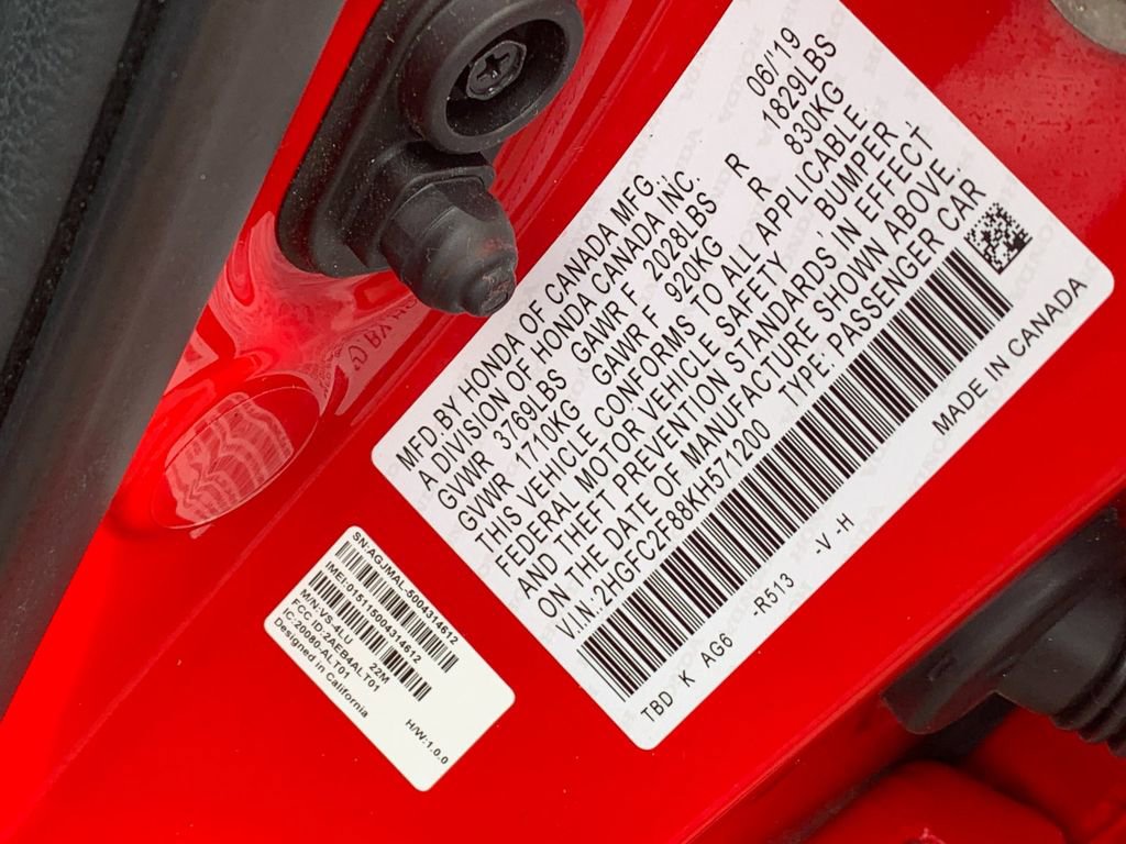 Used 2019 Honda Civic Sport image 13