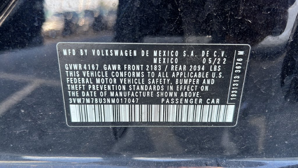 Used 2022 Volkswagen Jetta SE FWD image 27