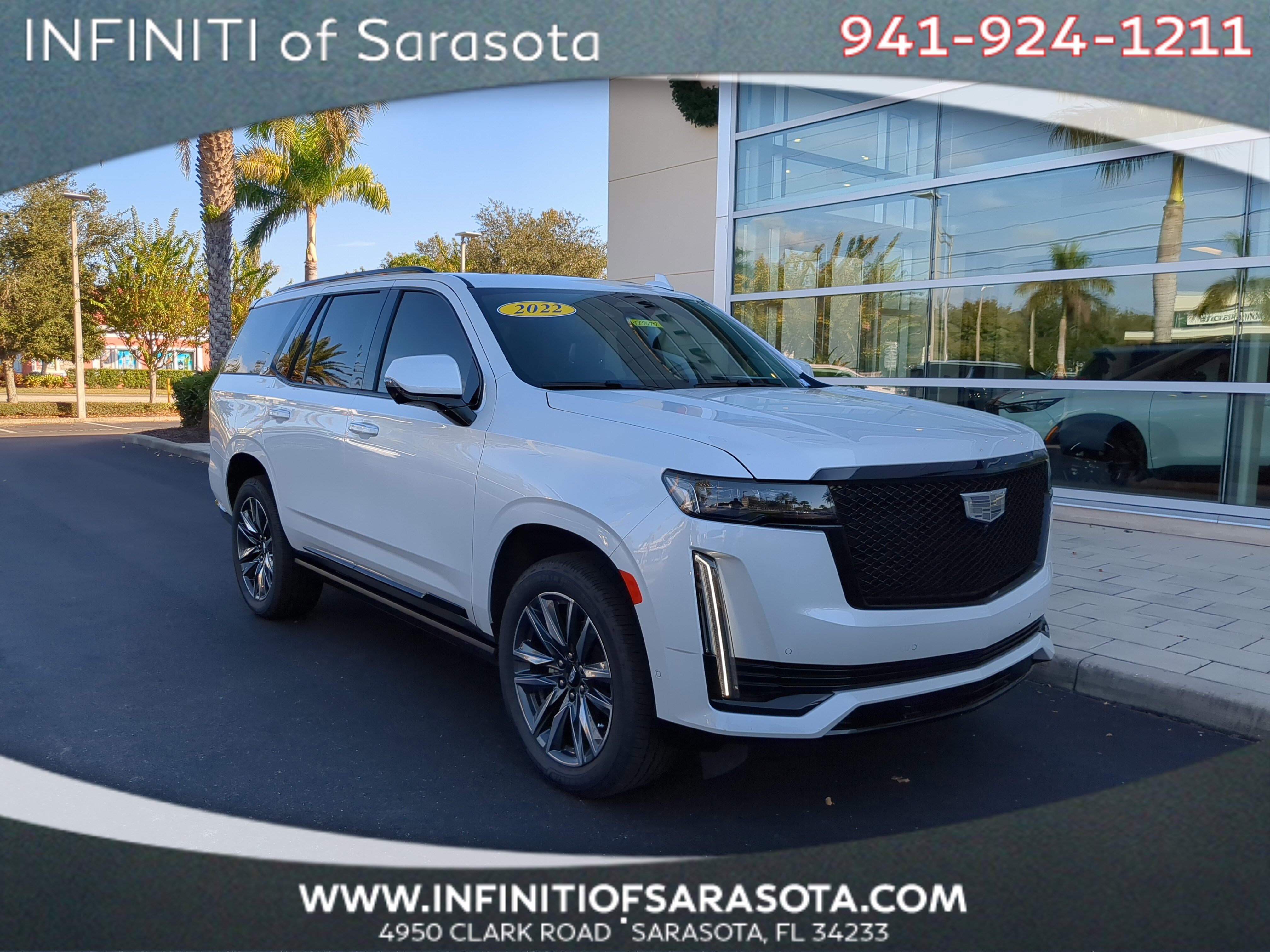 Used 2022 Cadillac Escalade Sport Platinum video 1