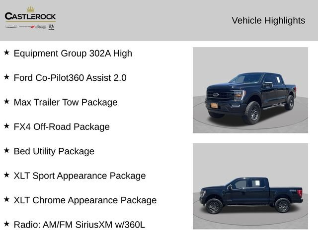 Used 2023 Ford F150 XLT w/ Equipment Group 302A High AWD/4WD image 2