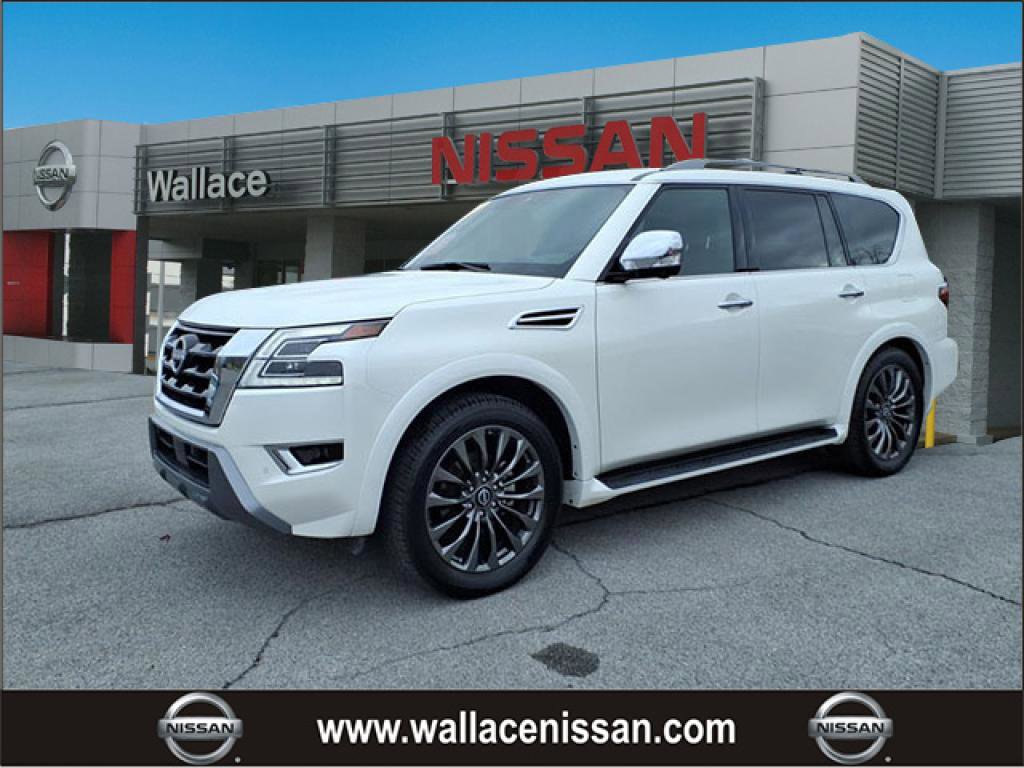 Certified 2024 Nissan Armada Platinum w/ Captain's Chairs Package image 1