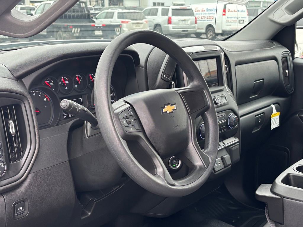 Used 2025 Chevrolet Silverado 1500 W/T w/ LPO, Dark Essentials Package AWD/4WD image 8