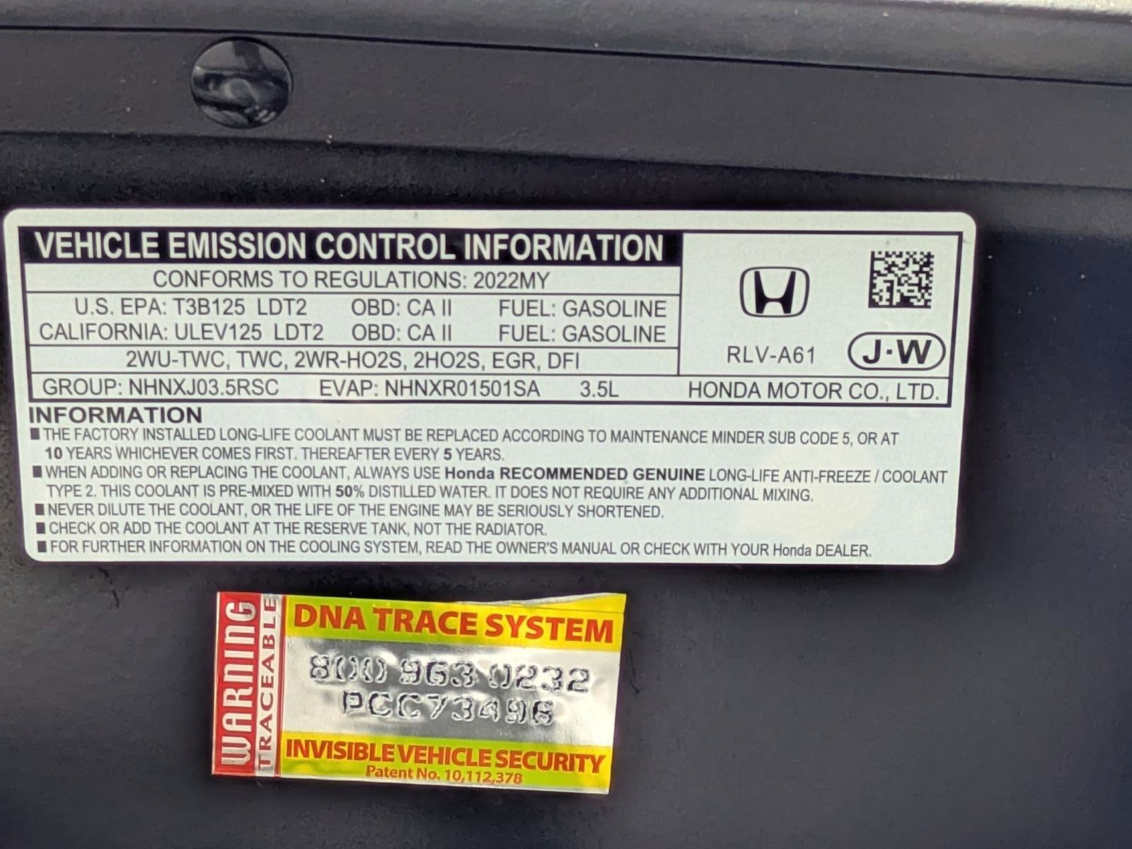Certified 2022 Honda Passport TrailSport image 24