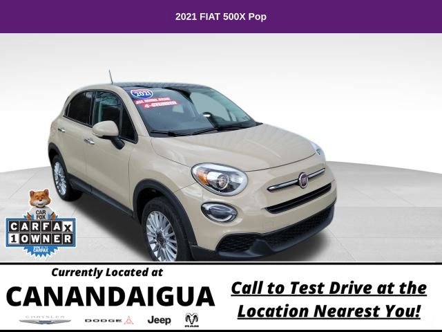 Used 2021 FIAT 500X Pop w/ Pop Value Package