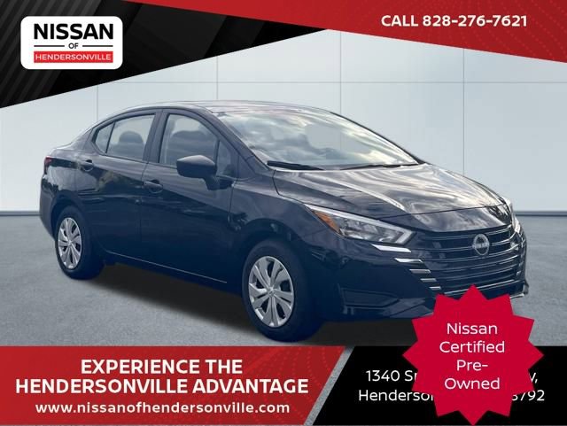 Certified 2025 Nissan Versa S w/ Trunk Package