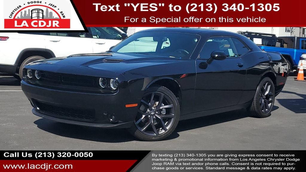 Used 2023 Dodge Challenger SXT w/ Blacktop Package