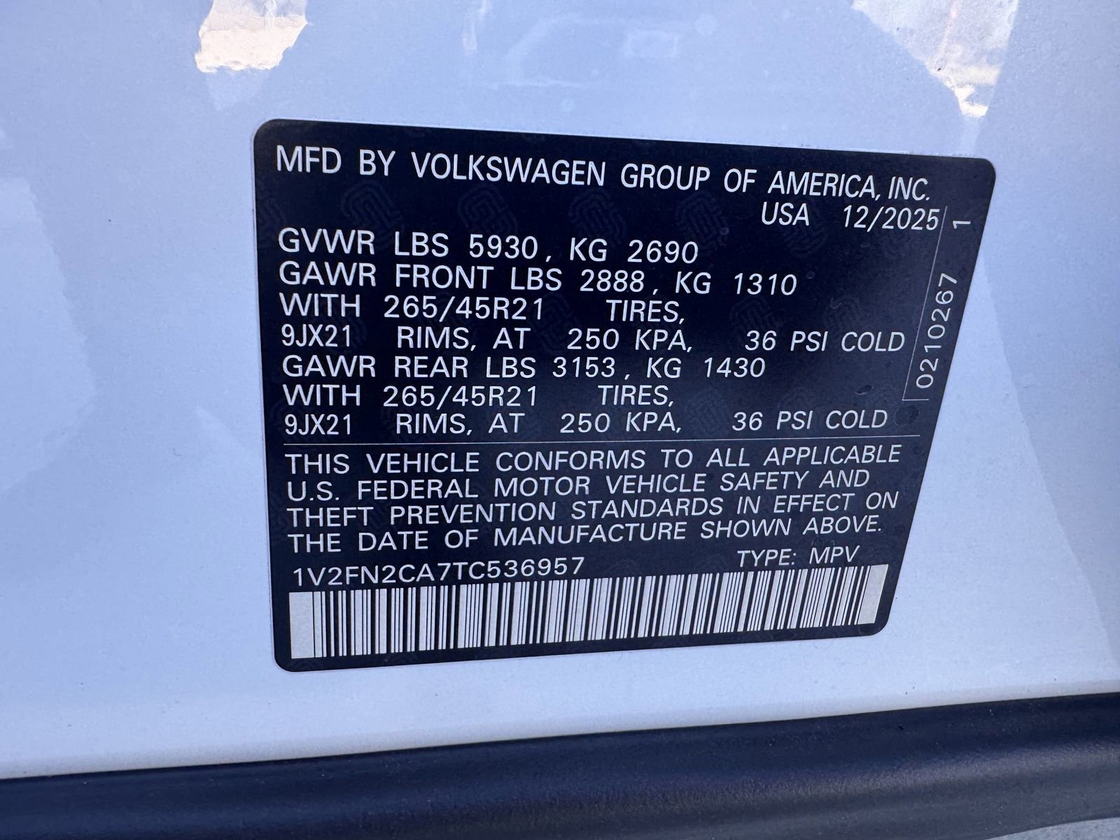 New 2026 Volkswagen Atlas SEL Premium R-Line image 28