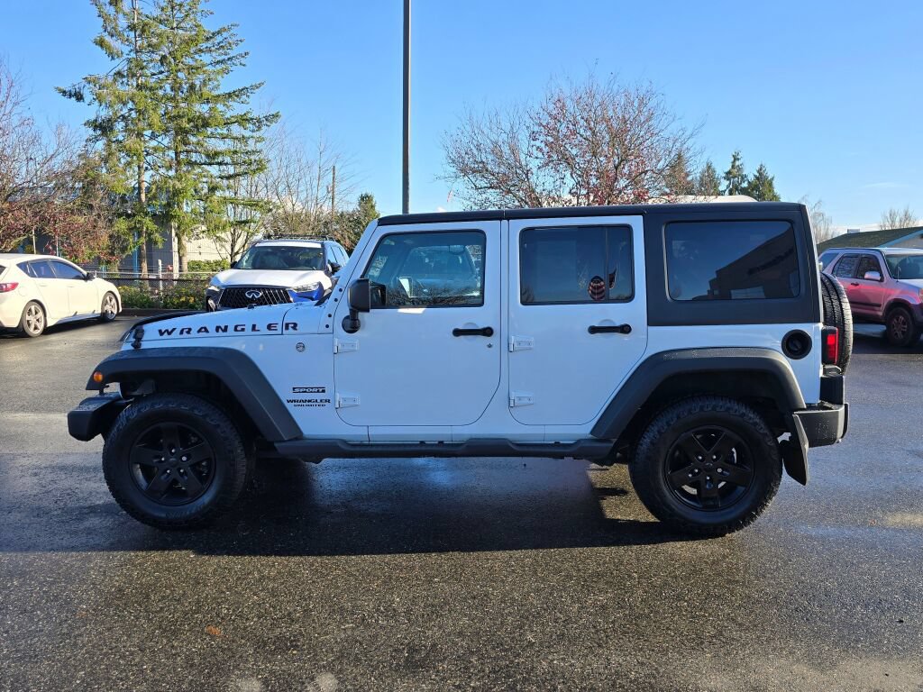 Used 2016 Jeep Wrangler Unlimited Sport w/ Quick Order Package 23S AWD/4WD image 4
