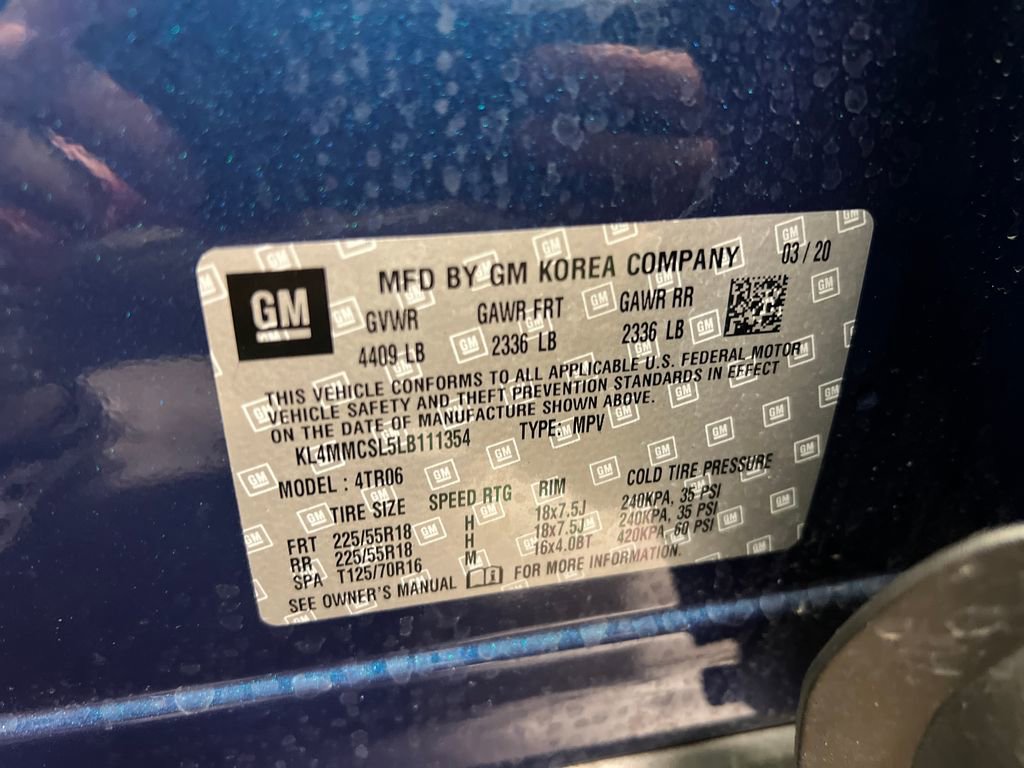 Certified 2020 Buick Encore GX Preferred w/ Cold Weather Comfort Package AWD/4WD image 28