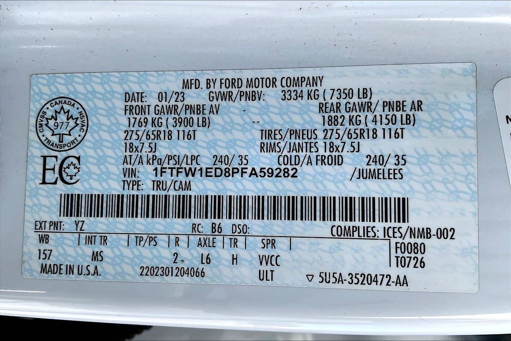 Used 2023 Ford F150 XLT w/ XTR Package image 36