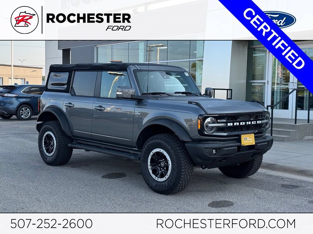 Certified 2022 Ford Bronco Outer Banks w/ Sasquatch Package AWD/4WD image 1