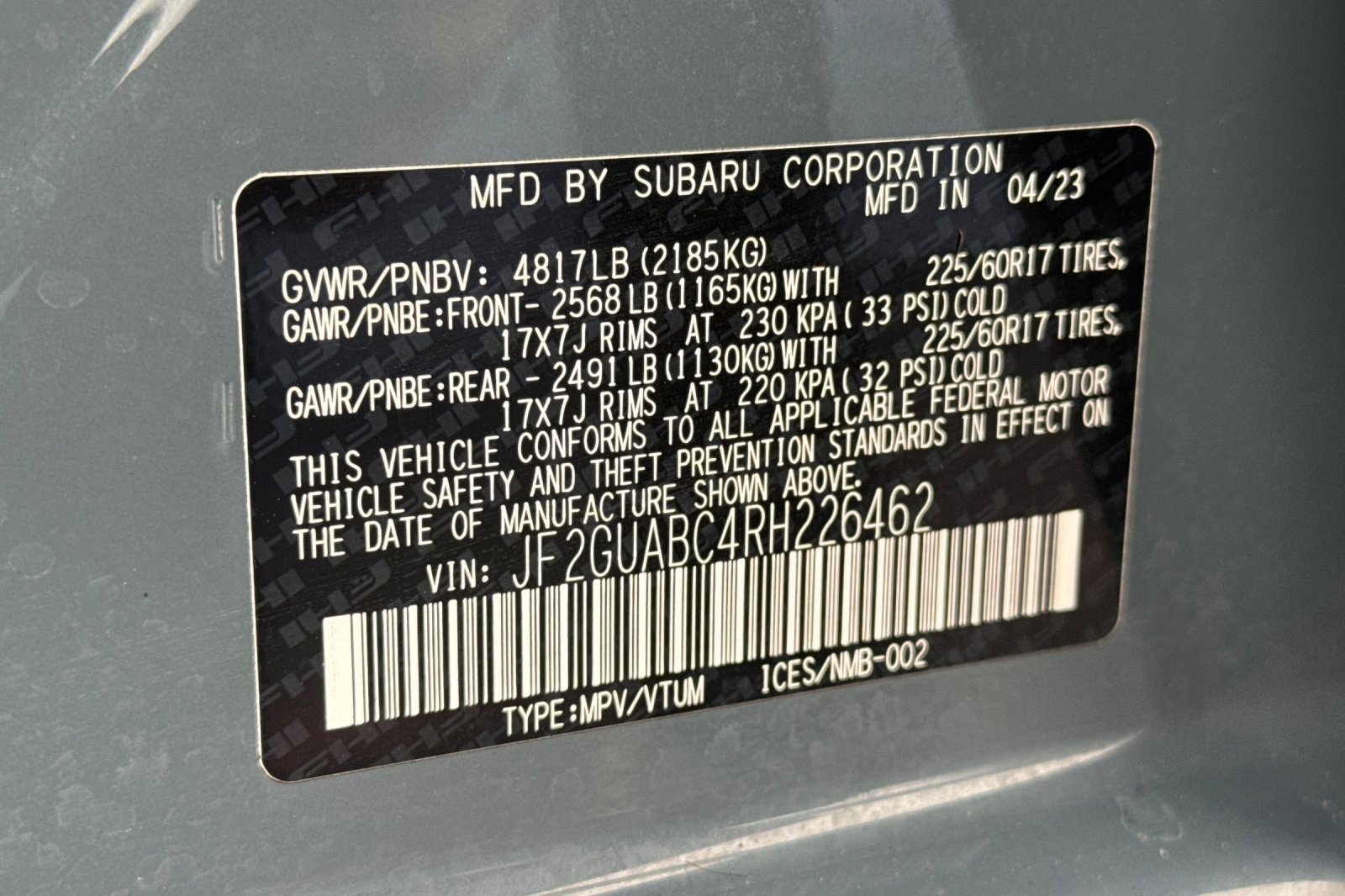 Used 2024 Subaru Crosstrek 2.0i AWD/4WD image 24