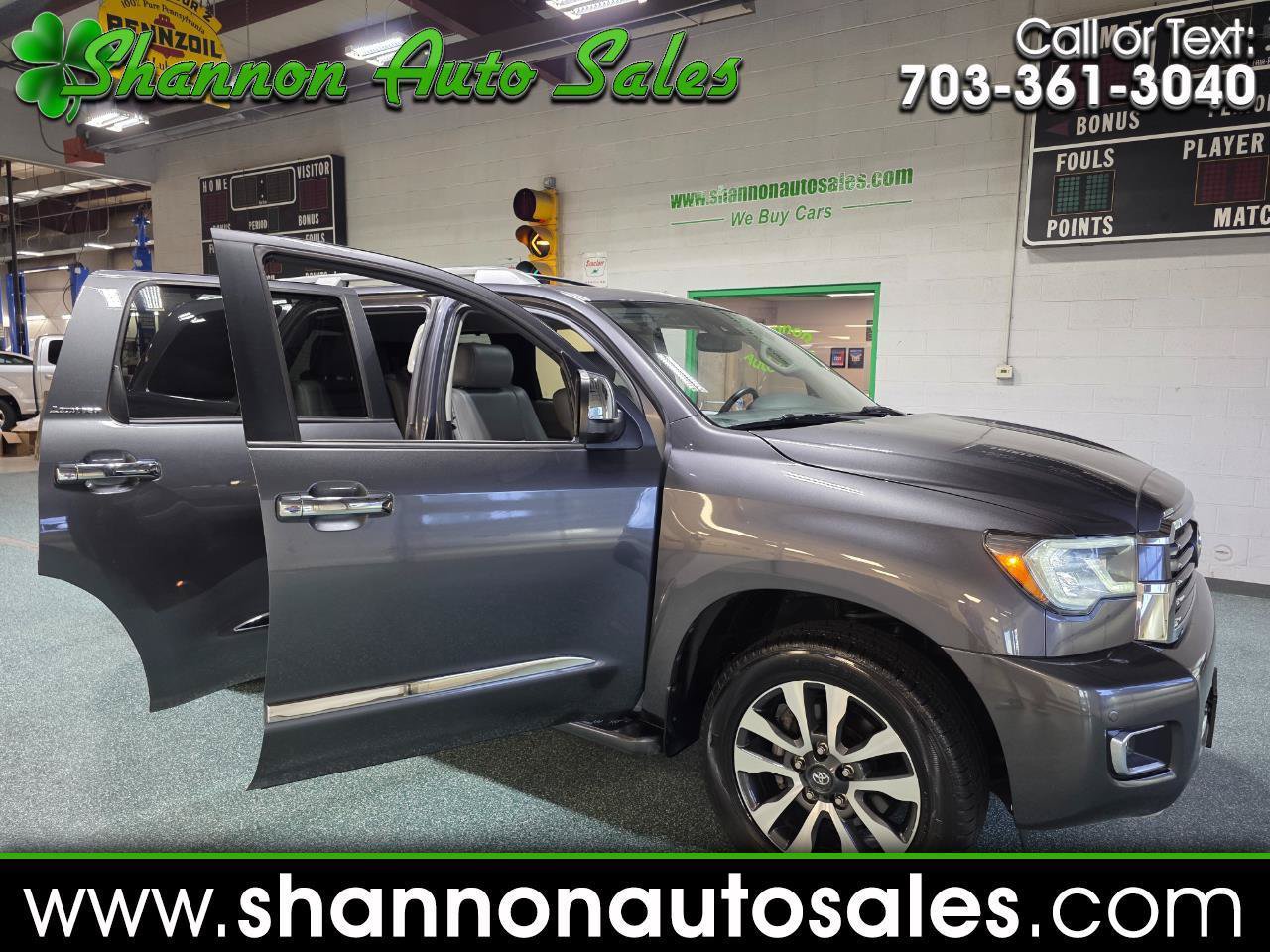 Used 2018 Toyota Sequoia Limited w/ Safety & Convenience Package AWD/4WD image 1