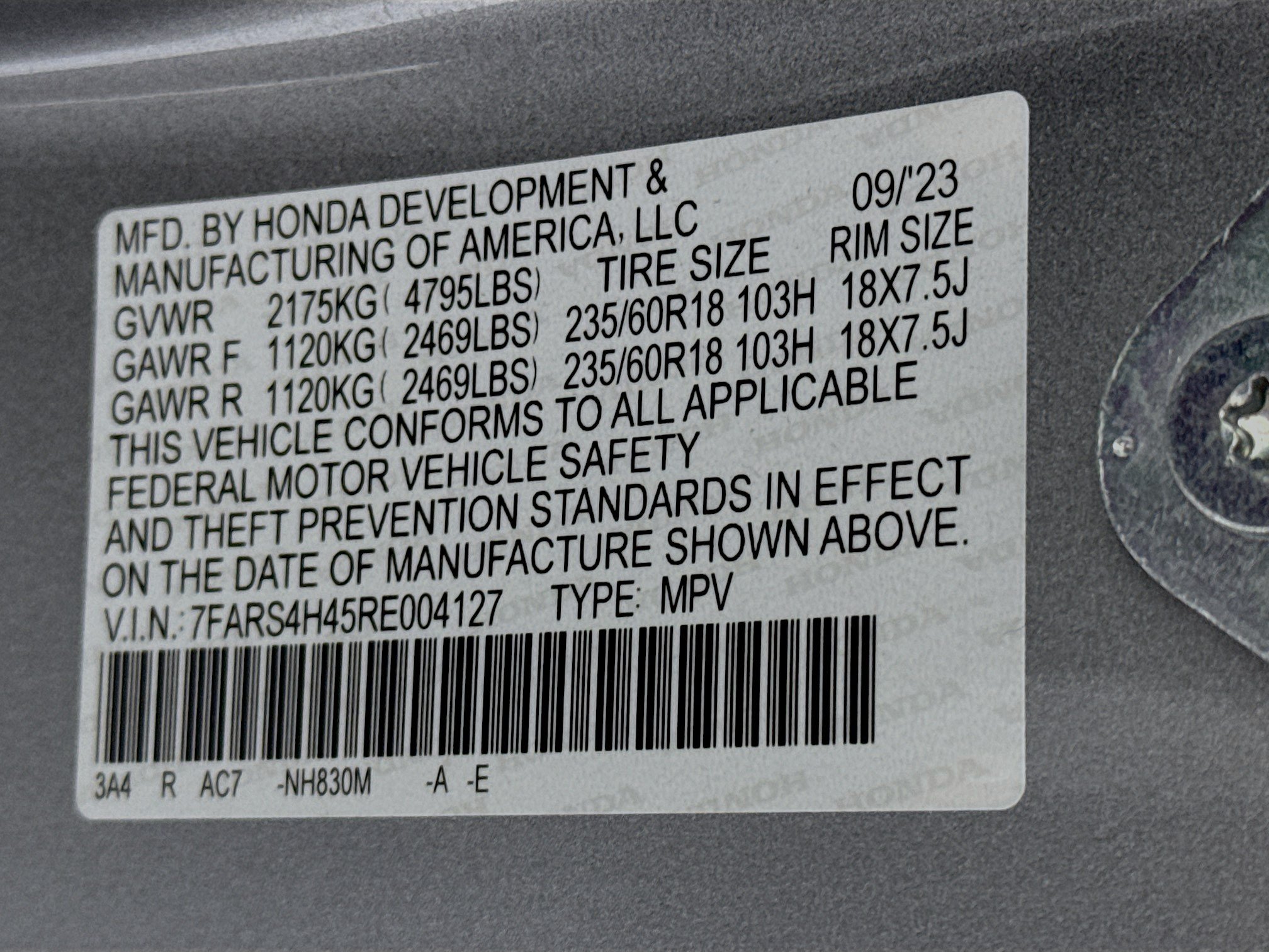 Certified 2024 Honda CR-V EX image 31
