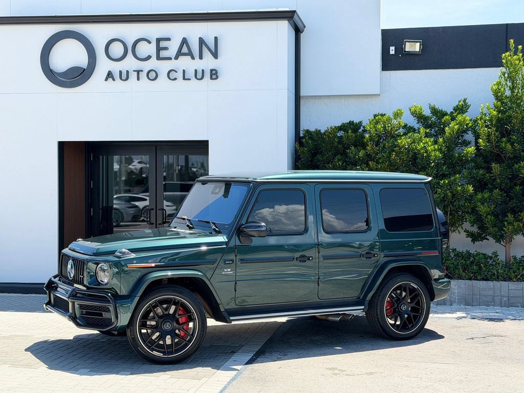 Used 2021 Mercedes-Benz G 63 AMG 4MATIC w/ G Manufaktur Interior Package image 2