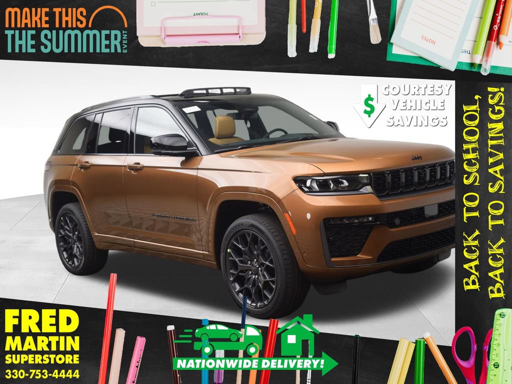 New 2026 Jeep Grand Cherokee Summit w/ Obsidian Package AWD/4WD image 1