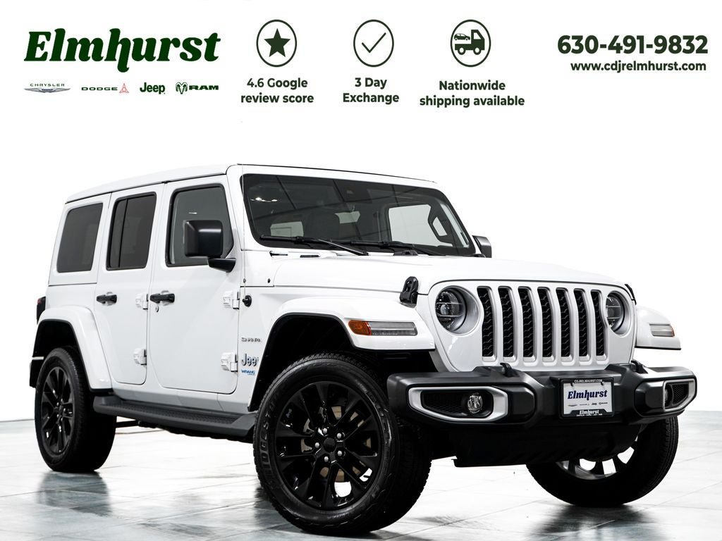 Used 2021 Jeep Wrangler Unlimited Sahara w/ Cold Weather Group AWD/4WD image 1