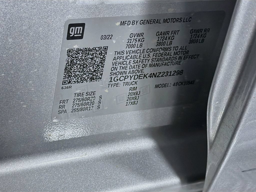 Used 2022 Chevrolet Silverado 1500 LT AWD/4WD image 31