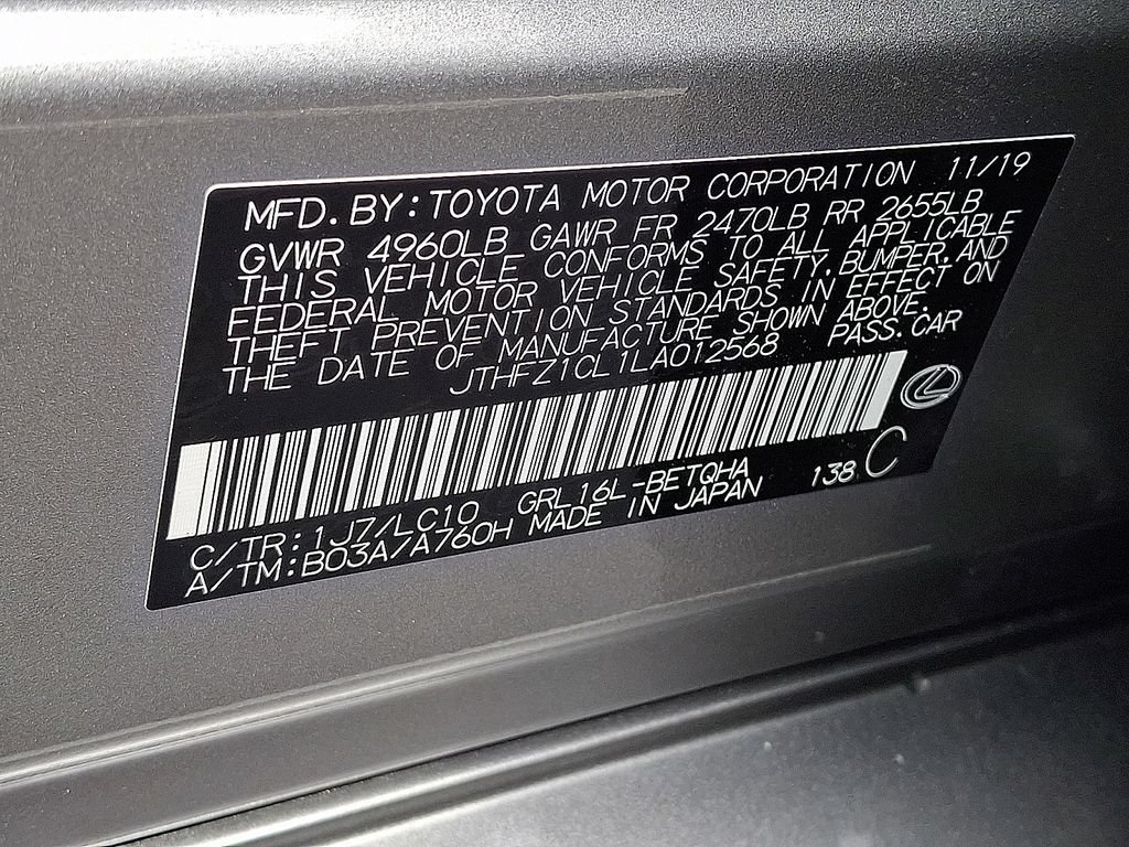 Used 2020 Lexus GS 350 AWD w/ Premium Package image 29