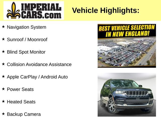 Used 2023 Jeep Grand Cherokee L Limited AWD/4WD image 3