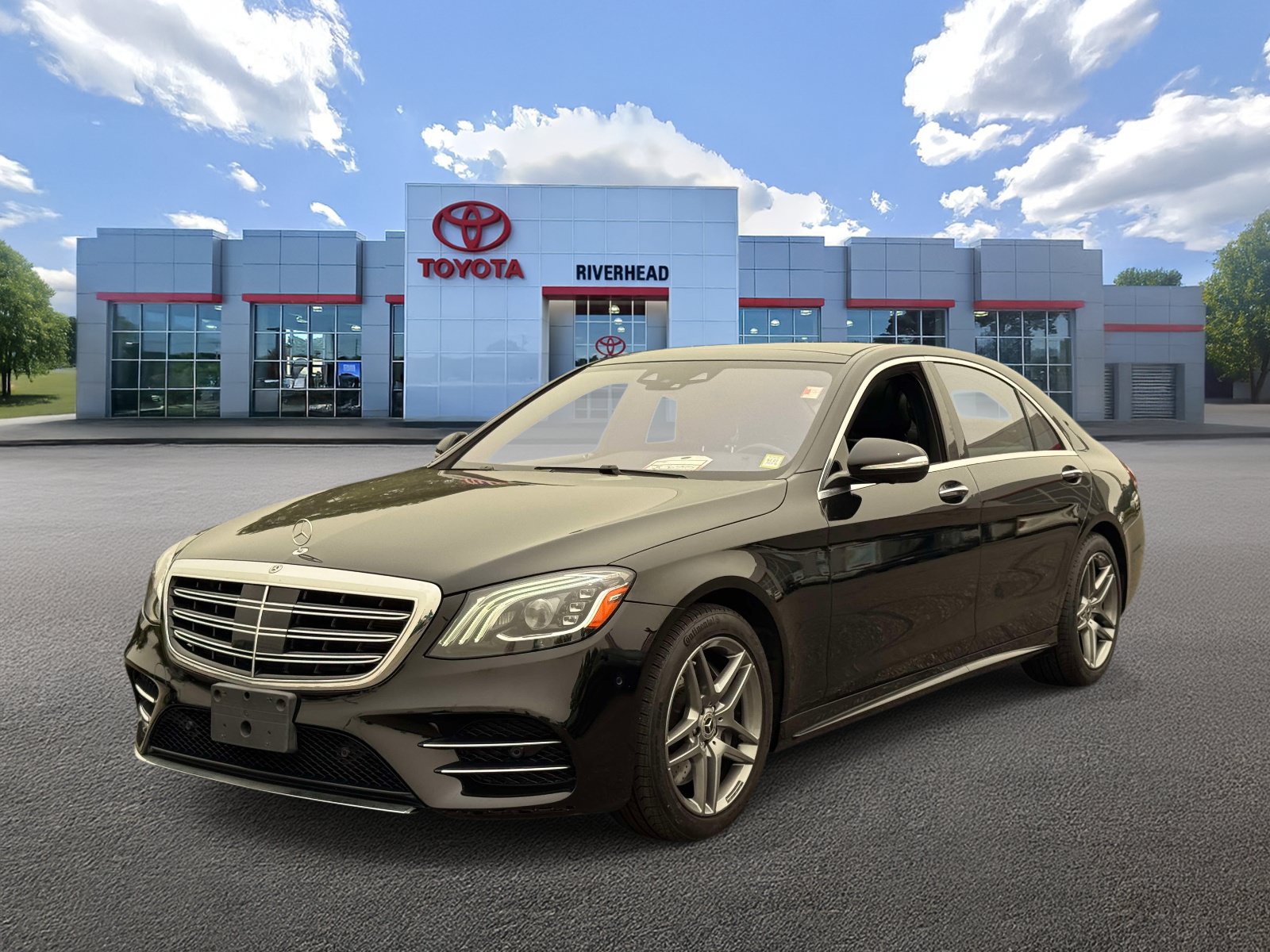 Used 2020 Mercedes-Benz S 450 4MATIC Sedan w/ AMG Line Exterior image 1