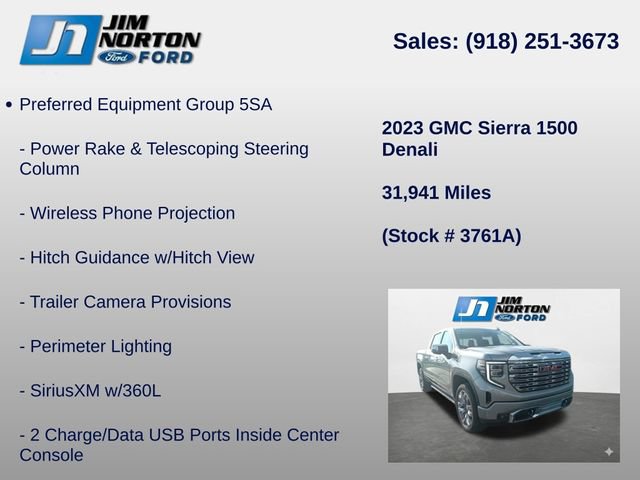 Used 2023 GMC Sierra 1500 Denali AWD/4WD image 17