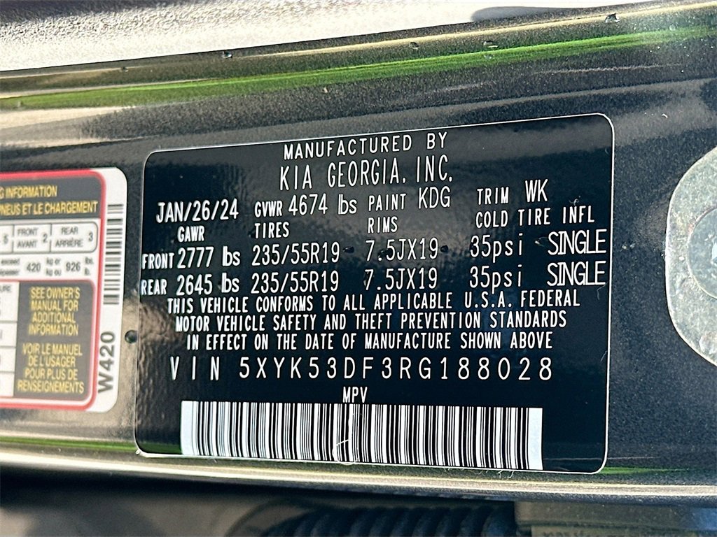 Certified 2024 Kia Sportage SX image 33