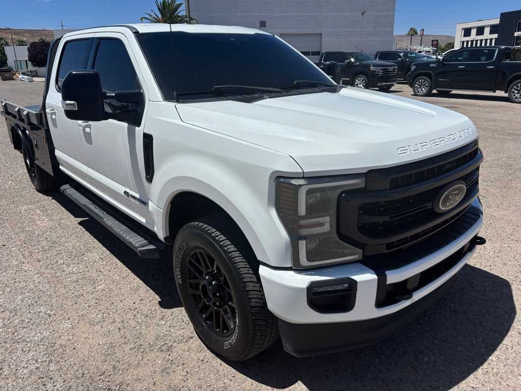 Used 2022 Ford F350 Lariat w/ Black Appearance Package AWD/4WD image 3