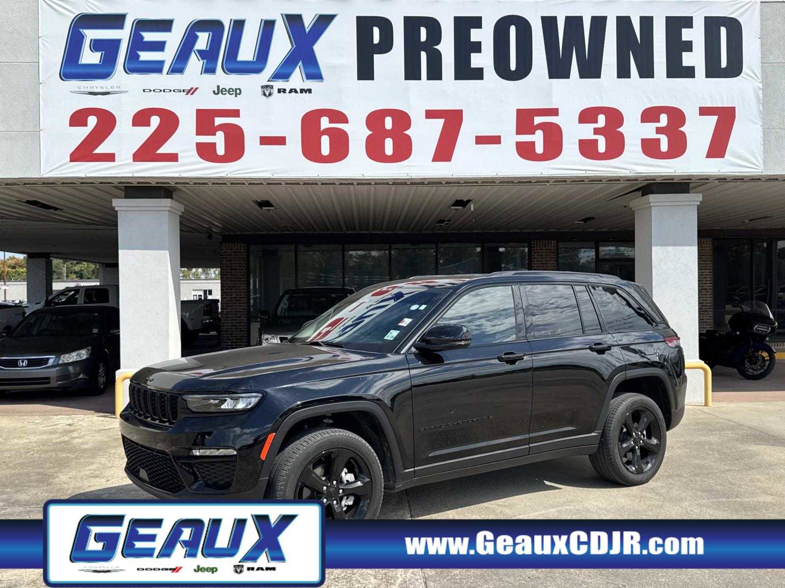 Used 2023 Jeep Grand Cherokee Limited w/ Black Appearance Package