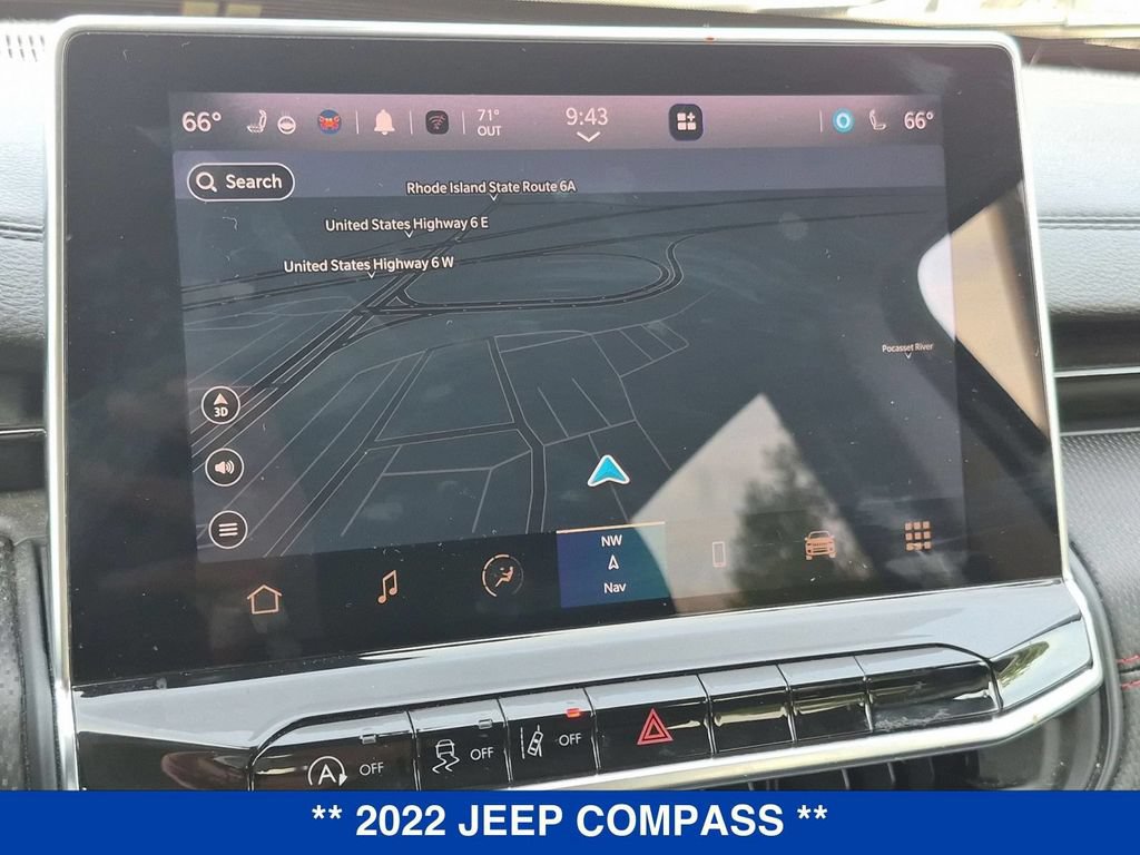 Used 2022 Jeep Compass Trailhawk w/ Trailhawk Elite Group AWD/4WD image 25