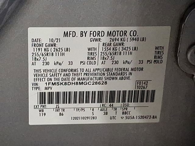 Used 2021 Ford Explorer XLT w/ Class III Trailer Tow Package image 26