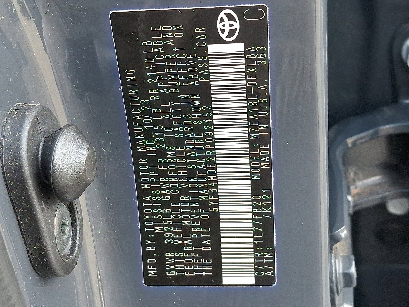 Certified 2024 Toyota Corolla LE image 27