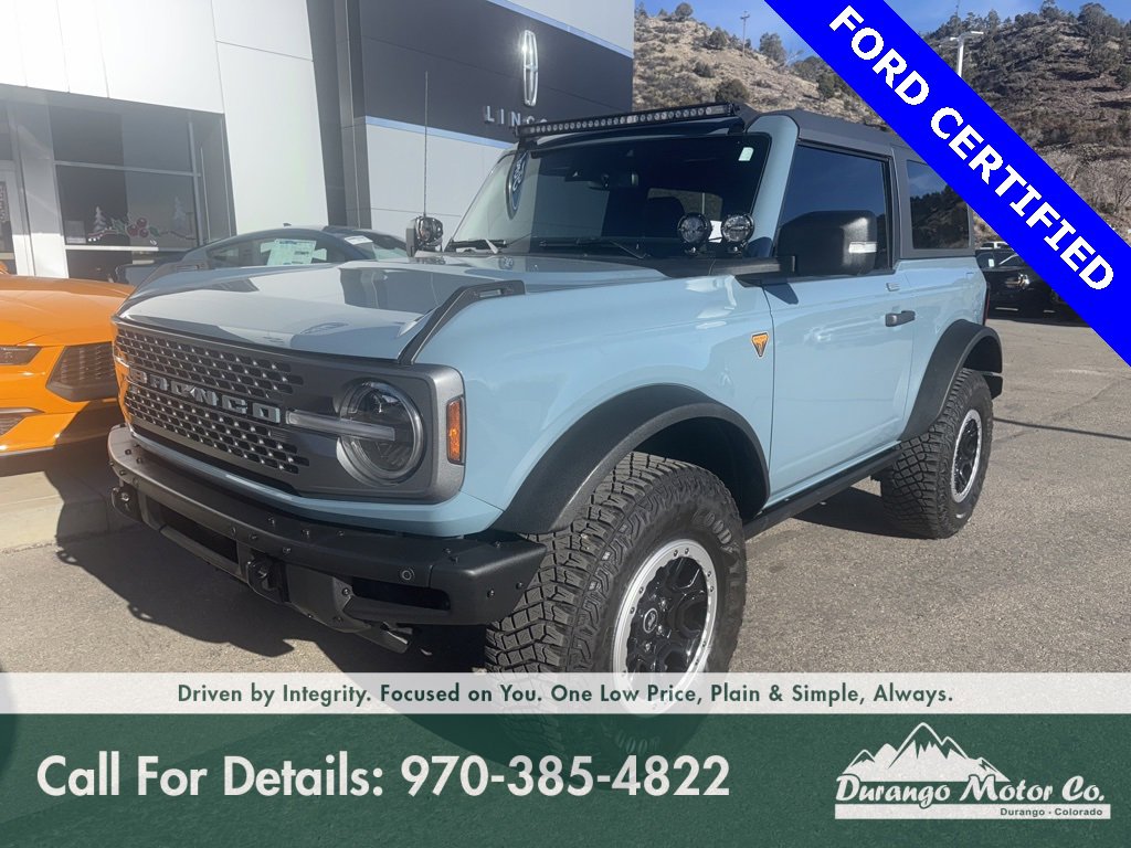 Certified 2022 Ford Bronco Badlands w/ Sasquatch Package image 1