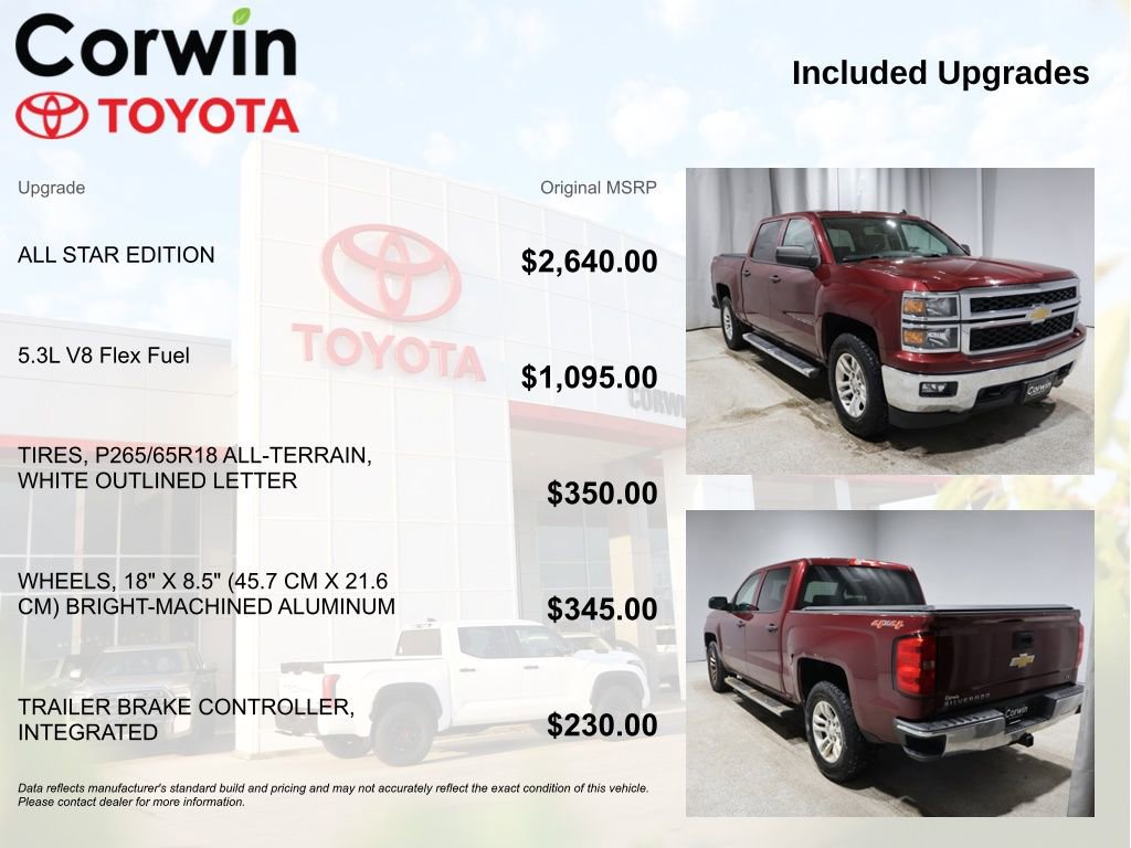 Used 2014 Chevrolet Silverado 1500 LT w/ All Star Edition image 4