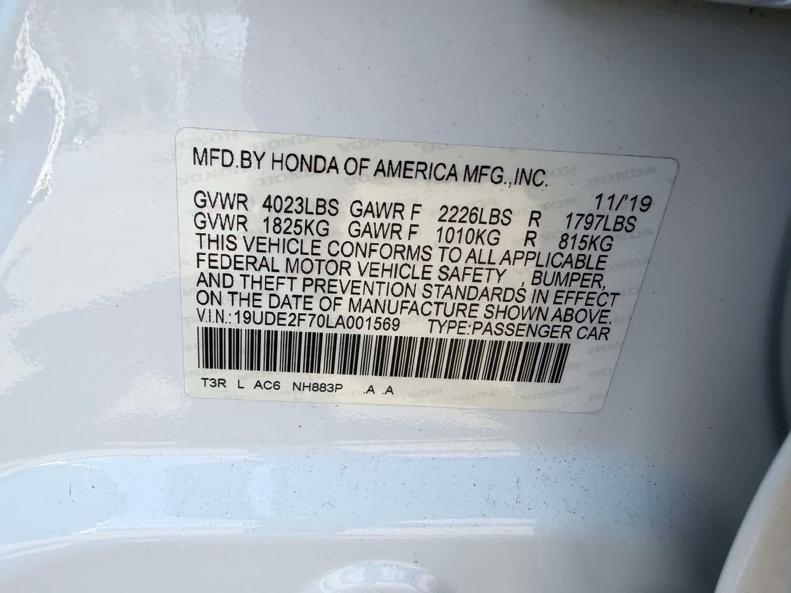 Used 2020 Acura ILX w/ Premium Package FWD image 17
