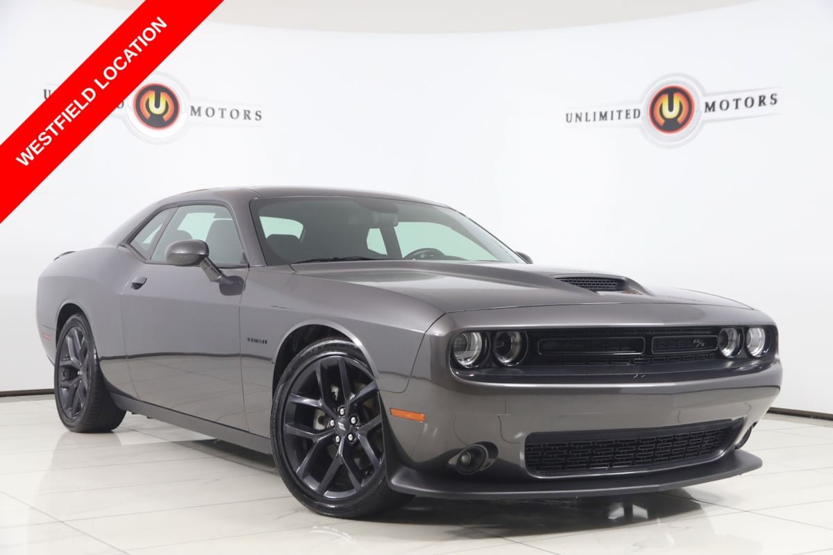 Used 2022 Dodge Challenger R/T w/ Blacktop Package RWD image 1