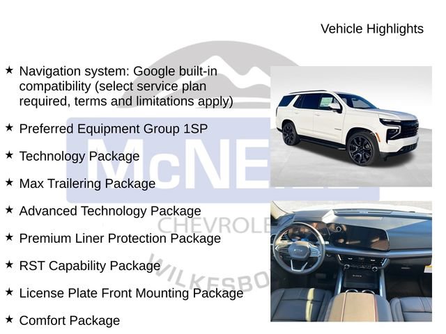 New 2026 Chevrolet Tahoe RST w/ Advanced Technology Package image 9