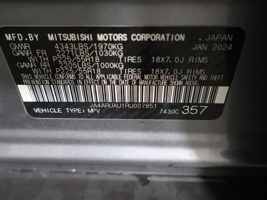 Used 2024 Mitsubishi Outlander Sport ES AWD/4WD image 40